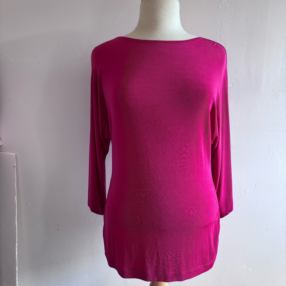 CHICOS Travelers LS Tunic Top